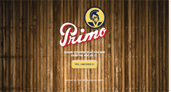 Desktop Screenshot of primobeer.com